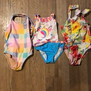 3 size 3 kids bathing suits